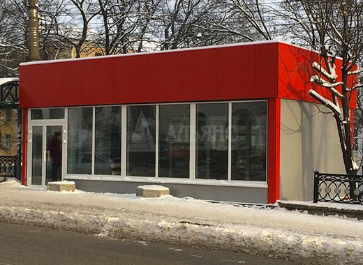 Цветочный павильон из сэндвич-панелей - фото 1